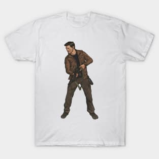 Nathan Drake - Uncharted series fan art T-Shirt